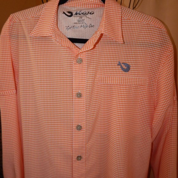 Mojo Shirts Mens Mojo Sportswear Company Shirt Size M Long Sleeve